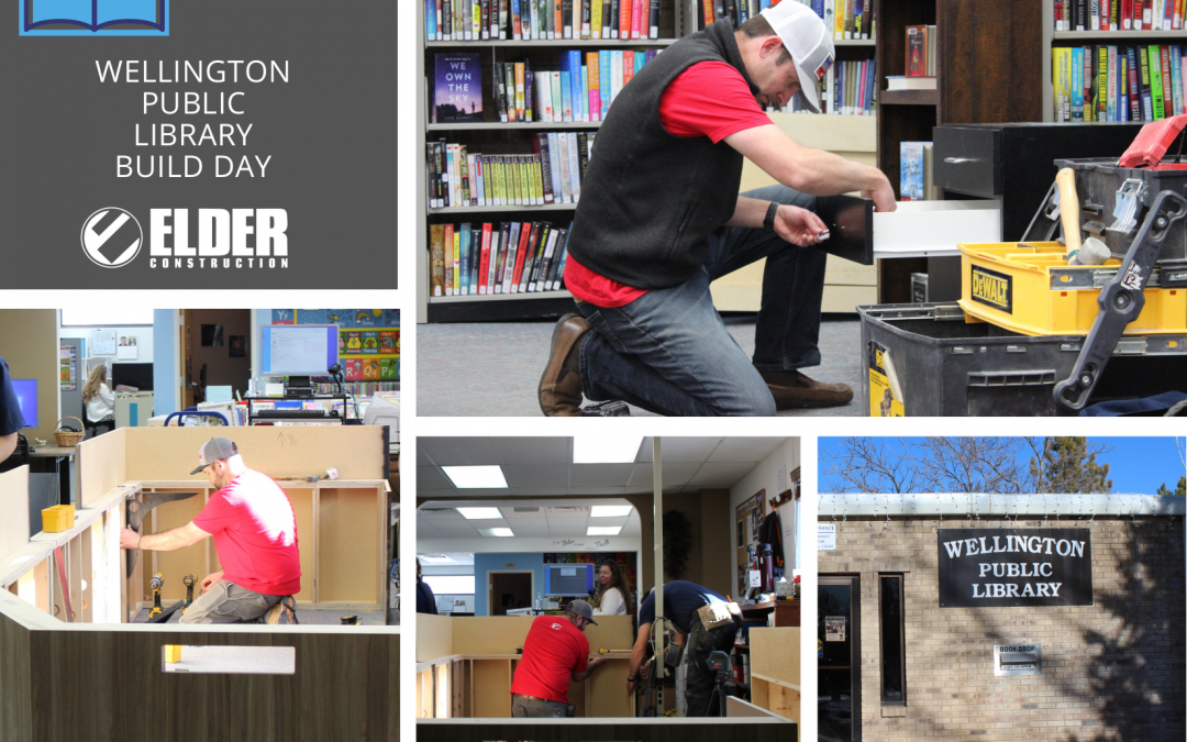 Day 20 – Wellington Library Front Desk Remodel